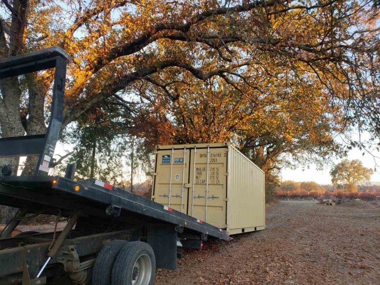 Container Transport Truck
