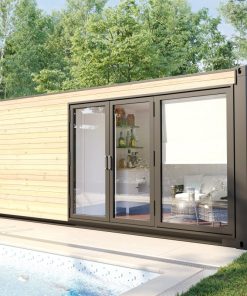 20 ft Container Sauna Home