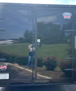 8.5X24 TA BLACK CONCESSION TRAILER - Quality Cargo - Image 3