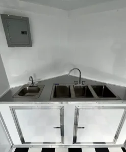 7X16 TA BLACK CONCESSION TRAILER Stock #41809 - Image 16