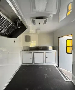 8.5X22 TA3 WHITE BLACKOUT BBQ TRAILER - Quality Cargo - Image 9