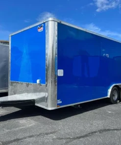 8.5X20 TA3 DEEP BLUE BBQ TRAILER - Quality Cargo - Image 4