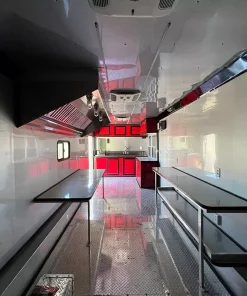 8.5x36 Gooseneck Food Trailer | Large Mobile Kitchen - Freedom Cargo - Image 6