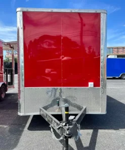 7X16 TA RED CONCESSION TRAILER - Quality Cargo - Image 3