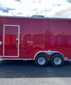 7X16 TA RED CONCESSION TRAILER - Quality Cargo - Image 4