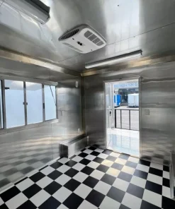 8.5x20 TA BBQ Food Trailer in Gray - Quality Cargo - Image 9