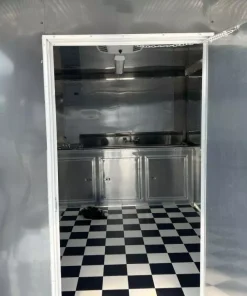 8.5x20 TA BBQ Food Trailer in Gray - Quality Cargo - Image 10