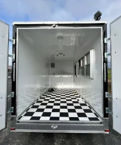 7X16 TA BLACK CONCESSION TRAILER Stock #41809 - Image 6