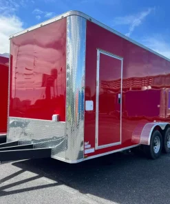 7X16 TA RED CONCESSION TRAILER - Quality Cargo - Image 5