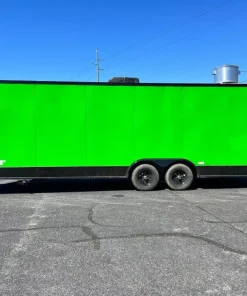 8.5X24 TA GREEN CONCESSION TRAILER - QUALITY CARGO - Image 10