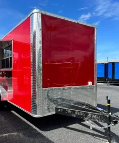 7X16 TA RED CONCESSION TRAILER - Quality Cargo
