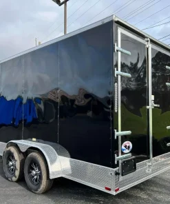 7X16 TA BLACK CONCESSION TRAILER Stock #41809 - Image 4