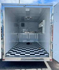7X16 TA RED CONCESSION TRAILER - Quality Cargo - Image 9