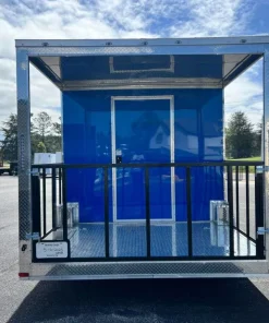 8.5X20 TA3 DEEP BLUE BBQ TRAILER - Quality Cargo - Image 3