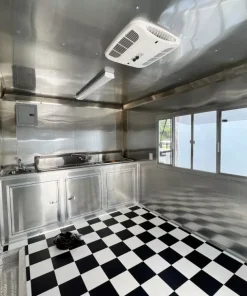 8.5x20 TA BBQ Food Trailer in Gray - Quality Cargo - Image 13