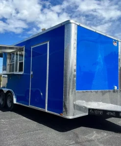 8.5X20 TA3 DEEP BLUE BBQ TRAILER - Quality Cargo - Image 5