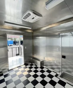 8.5x20 TA BBQ Food Trailer in Gray - Quality Cargo - Image 14