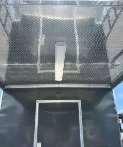 8.5x20 TA BBQ Food Trailer in Gray - Quality Cargo - Image 5