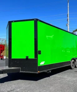8.5X24 TA GREEN CONCESSION TRAILER - QUALITY CARGO - Image 6