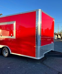8.5X16TA RED CONCESSION TRAILER - ROCK SOLID CARGO