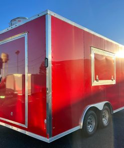 8.5X16TA RED CONCESSION TRAILER - ROCK SOLID CARGO - Image 5
