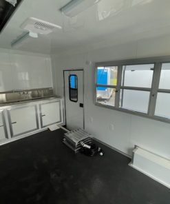 8.5x22 TA3 BBQ Trailer - Food Trailer in Blue - QUALITY CARGO - Image 4