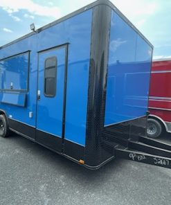 8.5x22 TA3 BBQ Trailer - Food Trailer in Blue - QUALITY CARGO - Image 7