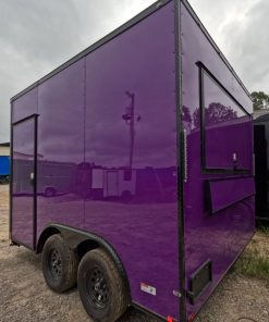 8.5x12 Purple Concession Trailer - Food & Vending - Quality Cargo - Image 5