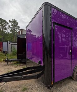 Alternative view of 8.5x12 Purple Concession Trailer - Food & Vending - Quality Cargo