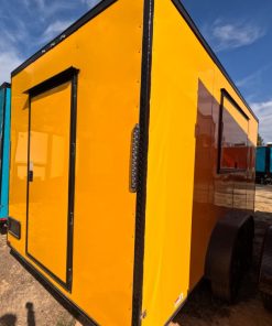 Alternative view of 7x16 TA YELLOW CONCESSION TRAILER
