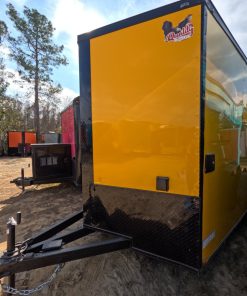 7x16 TA YELLOW CONCESSION TRAILER