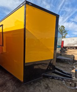 7x16 TA YELLOW CONCESSION TRAILER - Image 4