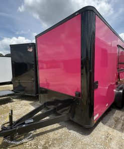 7x14 TA Hot Pink Coffee Trailer - Food & Vending - Quality Cargo - Image 5