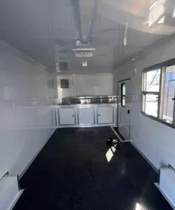 8.5X24 TA3 BLACK BBQ TRAILER - QUALITY CARGO - Image 19