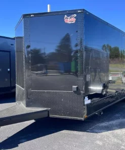 8.5X24 TA3 BLACK BBQ TRAILER - QUALITY CARGO - Image 5