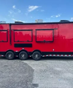 Alternative view of 8.5x30 PREMIUM CONCESSION TRAILER W/ EQUIPMENT (#RCT-855)