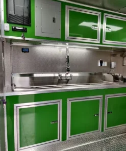 8.5x28 PREMIUM FOOD TRAILER W/ WALK-IN COOLER & BATHROOM (#RCT-995) - Image 11