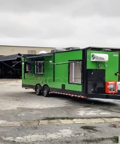 8.5x28 PREMIUM FOOD TRAILER W/ WALK-IN COOLER & BATHROOM (#RCT-995) - Image 6