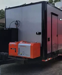 Alternative view of 8.5x18 TA PREMIUM TURNKEY CONCESSION TRAILER - (#RCT-246-R)