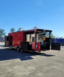 8.5x28 PREMIUM TURNKEY BBQ TRAILER w/ DIGITAL SMOKER - (#RCT-699) - Image 4