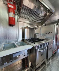 8.5x28 PREMIUM TURNKEY BBQ TRAILER w/ DIGITAL SMOKER - (#RCT-699) - Image 7