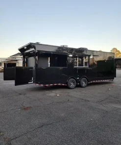 8.5x26 PREMIUM TURNKEY BBQ TRAILER W/ SMOKER - (#RCT-842)