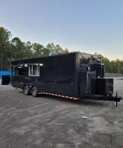 8.5x26 PREMIUM TURNKEY BBQ TRAILER W/ SMOKER - (#RCT-842) - Image 3