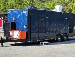 8.5x28 PREMIUM TURNKEY BBQ TRAILER W/ PORCH, SMOKER & BATHROOM - (#RCT-989) - Image 5