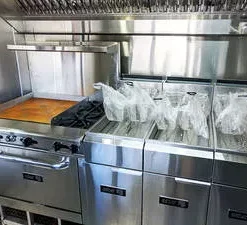 8.5x28 PREMIUM TURNKEY BBQ TRAILER W/ PORCH, SMOKER & BATHROOM - (#RCT-989) - Image 6
