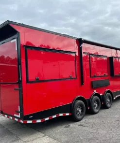 8.5X30 PREMIUM BBQ TRAILER WITH ROTATING DIGITAL SMOKER - Image 3