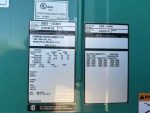 Used Cummins DQCB QSK23-G7 NR2 Diesel Generator, 420 Hrs, EPA Tier 2