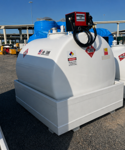 AM Tank 1,050 Gallon Diesel Fuel Tank with Pump and Containment Pan