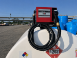 AM Tank 1,050 Gallon Diesel Fuel Tank with Pump and Containment Pan