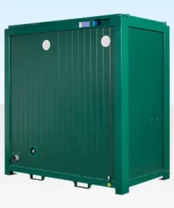 1+1 Double Mains Toilet 8Ft x 5Ft (Green)